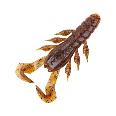 China Creepy Craw Soft Fishing Lure Rubber Shrimp Lure PVC Freshwater Wobbler Bass Lures for sale