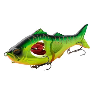 China 10g 22.5g Bass Whopper Plopper Fishing Lure Slow Sinking Swimbait Lifelike Propeller for sale