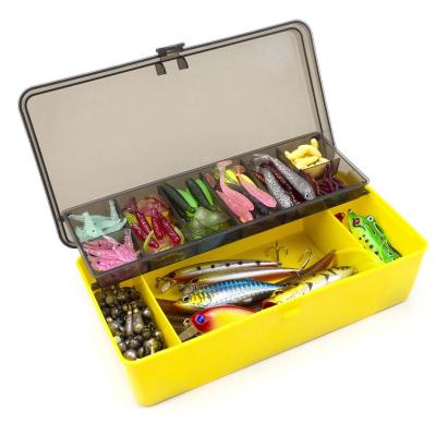 China Plastic Fishing Lure Kit Metal Plastic Fishing Bait Fishing Tackle Set for sale