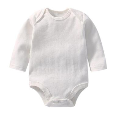 China 100% Baby Romper Baby Clothes Short Sleeve Long Sleeve Cotton Single Baby Onesie for sale