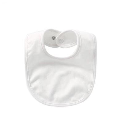 China Unisex-Baby Viable Newborn Bandana Bib White 100% Cotton Baby Drool Bibs for sale