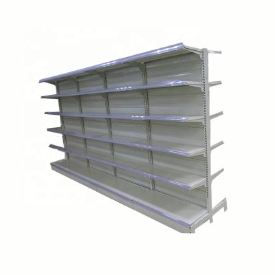 China Latest good appearance double sided supermarket rack and snack rack for sale for sale