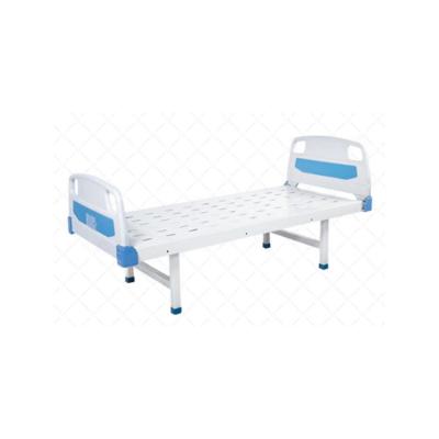 China Best Price Medical Bed Hospital Furniture One Crank  YC-C01 Medical Flat Bed ABS Punching Plate YC-C01 for sale