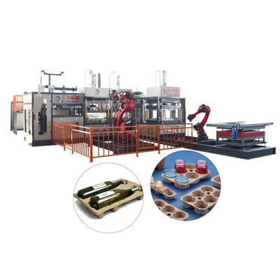 China food & Beverage Factory Sugar Cane Bagasse Pulp Tableware Making Machine for sale