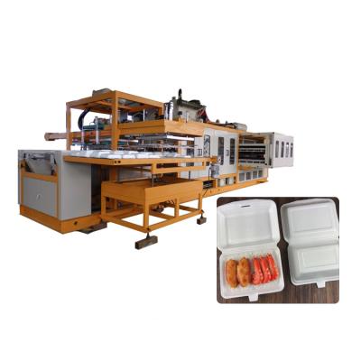 China Automatic Disposable Polystyrene Food Box Machine 1000*1100 / PS Foam Container Production Line for sale