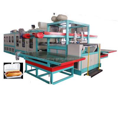 China Factory Plastic Foam Lunch Box Vacuum Forming Machine for sale