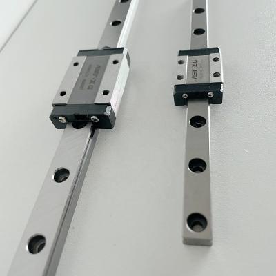 China Micro Rail MGN5/7/9/12/15/20 MGW 7/9 Mini Linear Guide Slide Way High Precision Long Working Span Linear Motion Linear Guides with Carriage Block for sale