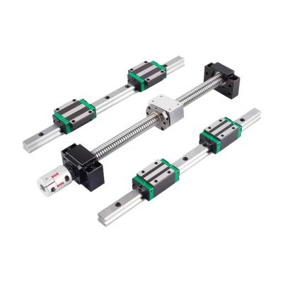 China Long Selling Best Operating Life Nut Rod Cnc Linear Guide Ball 1605 Turning Screw With Machined End for sale