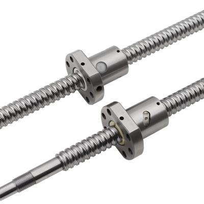 China Long Working Sfu3210 Nut C5 C3 Sfu3210 CNC Ball Screw Linear Rotating Guide Span Fine Quality With Machined End for sale