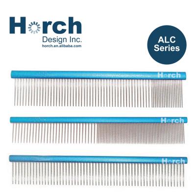 China Sustainable Light Weight Pet Professional Aluminum Finish Combs for sale