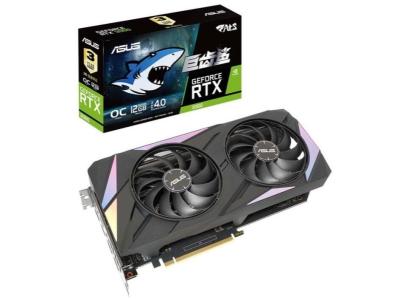 China Nvidia new gpu graphics card ASUS RTX3060 - O12G - GAMING computer PC game dedicated graphics card for sale