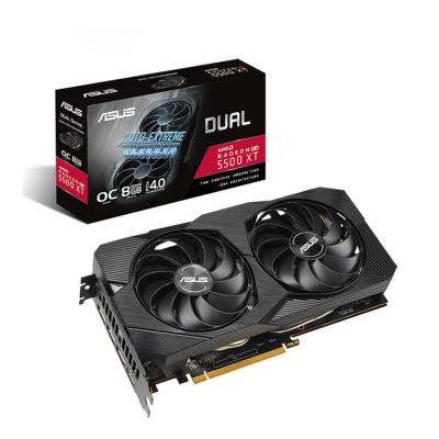 Chine ASUS originaux CONJUGUENT carte graphique de RX 5500 XT O8G EVO avec des actions de 128bit GDDR6 AMD RX5500XT Chip In à vendre