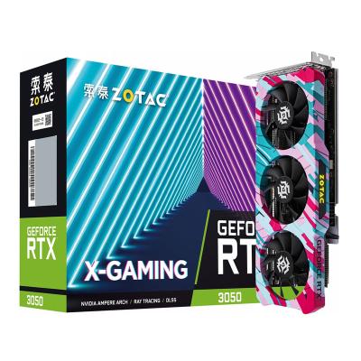 Chine Carte graphique indépendante de jeu d'e-sports de conception d'ordinateur serveur d'ordinateur de bureau du JEU 8G de ZOTAC RTX3050 X à vendre