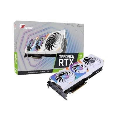 Chine Gpu coloré GDDR6 de soutien rtx3050 8gb de carte graphique de jeu d'ordinateur de GeForce RTX 3050 ultra W OC 8G d'iGame à vendre