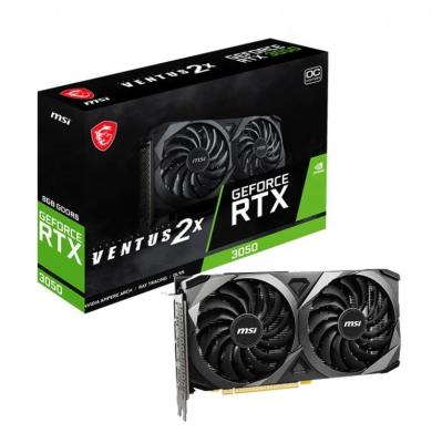 Chine Nouvelle carte graphique de jeu de PC de MSI RTX 3050 GPU GeForce 3050 8GB GDDR6 rtx3050 à vendre