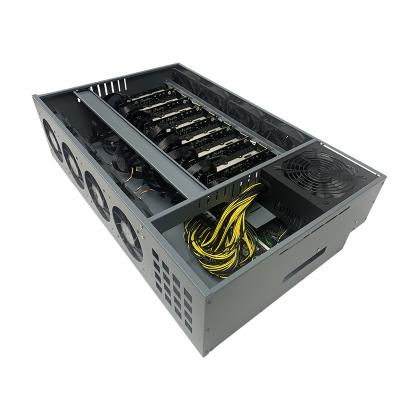 Chine Installation 3060 3060ti 3070 3080 d'exploitation de PC de Machine de mineur de 8 GPU Ethereum à vendre