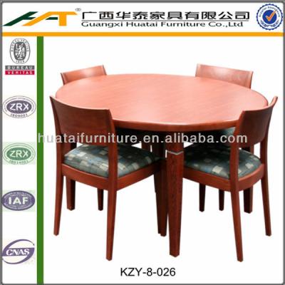 China Circle Solid Wood Reading Boards | Reading table for four people for sale