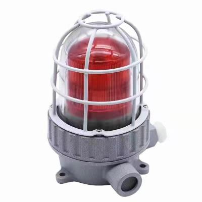 China Wall bracket siren atex ip65 explosion proof manufacture with strobe light led signal light zone1 zone 2 for sale