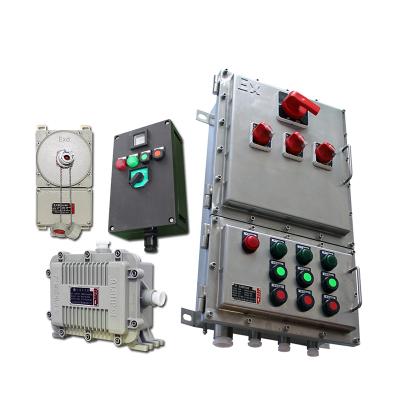 China New 30 Amp Industrial AC Explosion Proof Outdoor Main Circuit Fuse Box Electrical Panel Breakers 4 Under 6 for sale