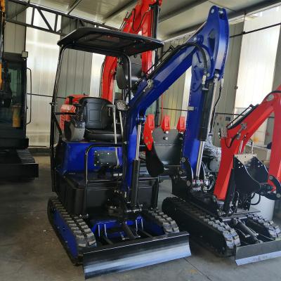 China Factory New Product 2021 0.9 Ton Mini Excavator Small Excavator With Boom Swing for sale