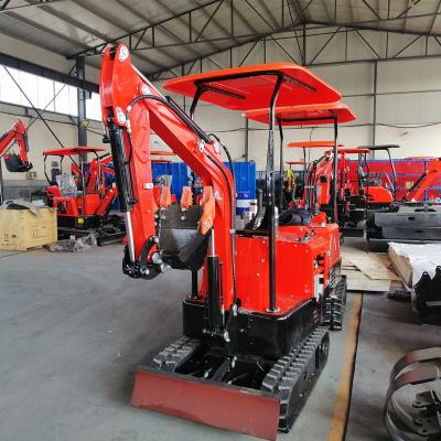 China Good Quality Factory Sale 1ton 10hp China Factory Best Mini Digger Excavator for sale