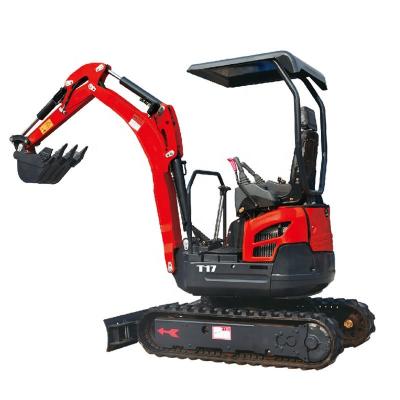 China High quality construction material stores mini excavator with competitive price ET 17 on sale for sale