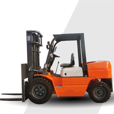 China Garment shops brand new 4.5t diesel forklift fork lifter china made forklift in stock for sale