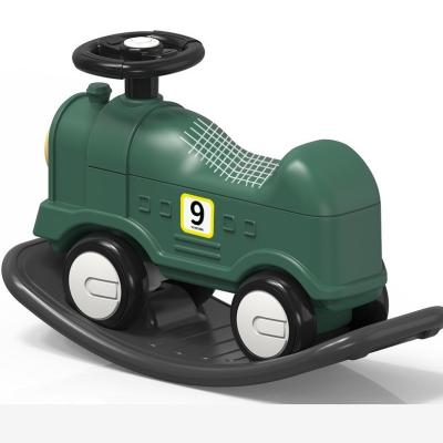 China Plastic Children's Horse Toy Train Multifunctional Shaking Multifunctional Shaker for sale