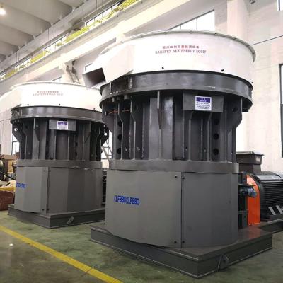 China pelotilla del tallo del algodón 14.2t que hace máquina 5t/H a Hay Pellet Mill grande en venta