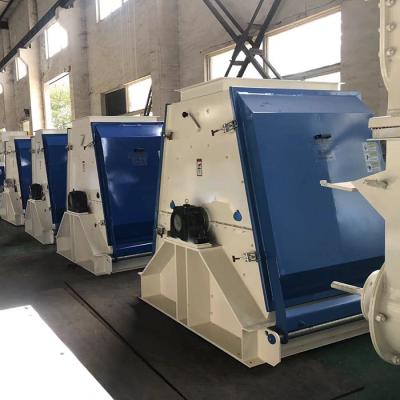 China Holz-Chip Hammer Mill Machine For-Erdnuss Shell 3t/H 75kw zu verkaufen