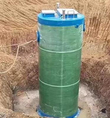 China Individuelle integrierte Prefabrizierte Pumpstation für Abwasser zu verkaufen