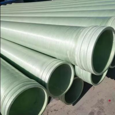 China High Pressure Fiberglass Reinforced Plastics Mortar FRP Pipe Round Customized Underground Sand Pipe for sale