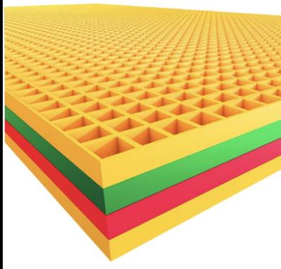 China Verformung von Glasfasern FRP-Gitter FRP-Bodengitter zu verkaufen