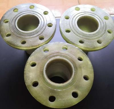 China Smooth FRP / GRP Flanges Corrosion Resistant Fiberglass Ventilation Flange for sale