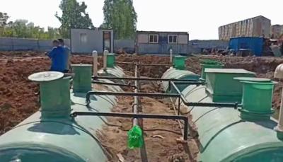 China FRP Storage Tanks Water Machine Package Sewage Treatment Plant Device Septic Tank plant infactory for sale