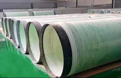 China Pipeline Sewage Frp Fiberglass Reinforce Water Pipelines Jacking Pipe For Underground Pipeline For Sunken for sale