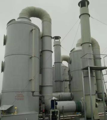 Cina FRP GRP Mini di scarico FRP torre di desolforazione / depuratore di gas di purificazione in vendita