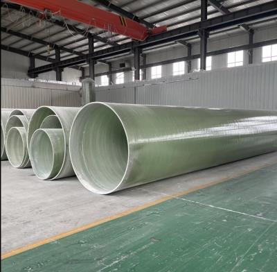 China High quality Fiberglass Glass Fiber Reinforced Frp Plastics Mortar Pipes for sale