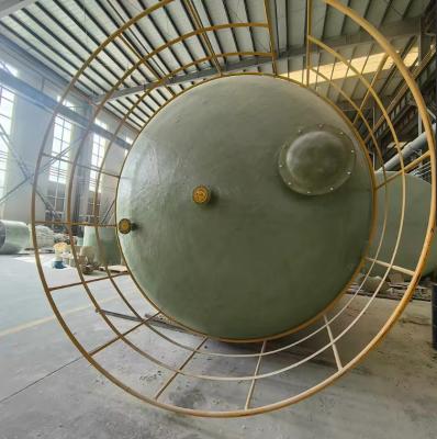 China Sulfuric Acid Frp Chemical Tank High Strength Easy Installation Regular for sale