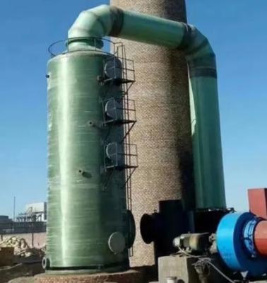 Cina Pulizzatore di gas di scarico Colonna di assorbimento torre di desolforazione Frp torre di depurazione di gas industriali GRP in vendita