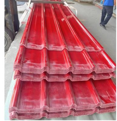 China Doorzichtige warmte-isolatie polycarbonaat transparante FRP dakplaten glasvezel Te koop