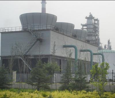 China High Heat Transfer Efficiency Low Noisecross Flow And Counter Flow Cooling Tower FRP Square / Round for sale