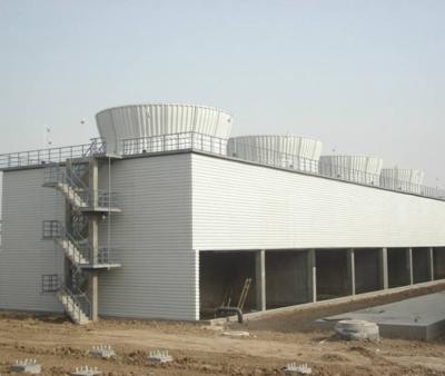 China Torre de refrigeração de contra-fluxo Frp Quadrado GRP Quadrado Crossflow à venda