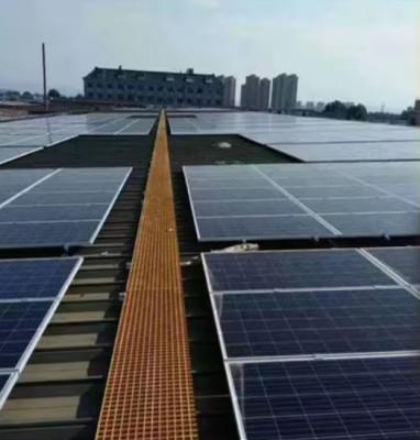 Cina Energia solare pannelli di griglia in FRP soffitto di sopra passeggiate di piattaforma di plastica pavimento di griglia in vendita