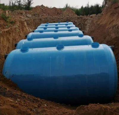 China high strength Customizable FRP GRP Septic Tank for Human And Animal Feces Treatment for sale