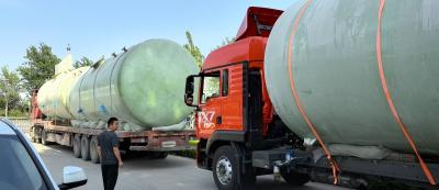 Chine Customized Inlet Diameter Fuel Oil Storage fiberglass frp tanks For Industrial Fuel Storage Solutions à vendre