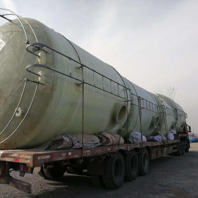 Chine Frp Agricultural Water Storage Tanks Installation Method Buried On Ground Design à vendre