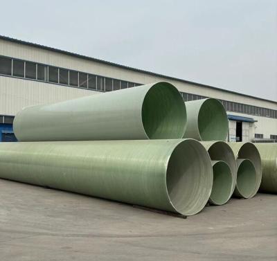 Cina DN50-2000mm di diametro di gamma di tubi FRP fabbricati con fibra di vetro rinforzata di plastica e metodo di avvolgimento di filamenti in vendita