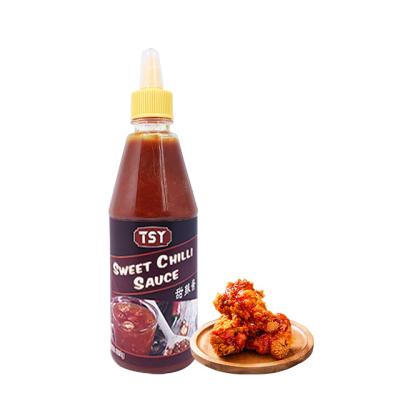 China Glass Bottle Chinese Gluten Free Hot Chilli Sauce Asian Halal Sweet Chili Sauce for sale