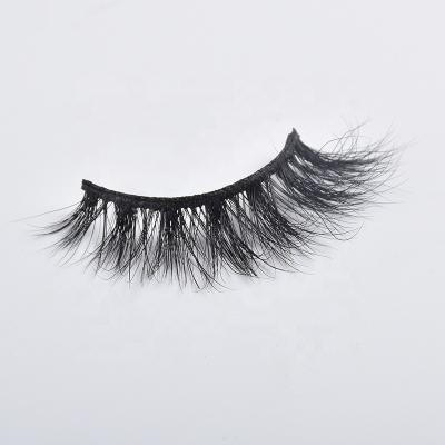 China Long Natural Handmade Thick 3d Mink Lashes Eye Lashes Magnetic Eyelashes With Magnetic Box for sale